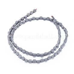 Non magnetici perle ematite sintetico fili&nbsp;G-P338-13B-4x5mm