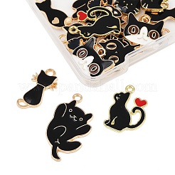 20шт 10 стиля подвески из сплава с эмалью&nbsp;ENAM-FP0002-95