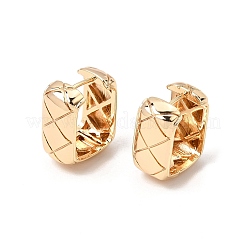 Orecchini a cerchio in ottone&nbsp;KK-CBACA55-19G