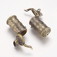 Латунные подвески коробки молитве KK-E737-44AB