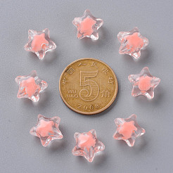 Прозрачные акриловые бусины&nbsp;TACR-S152-01A-SS2109