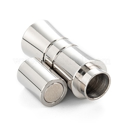 Fermoirs magnétiques en acier inoxydable 304 résistant au ternissement avec emembouts collées&nbsp;STAS-P285-01P