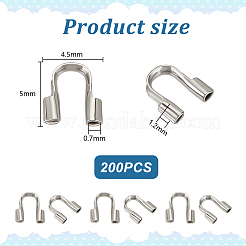 200 шт. защитное устройство и защитные приспособления из нержавеющей стали 304 STAS-PH0005-54