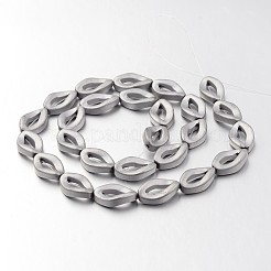 Electroplate non magnetici ematite sintetico fili di perline&nbsp;G-F300-54-F01