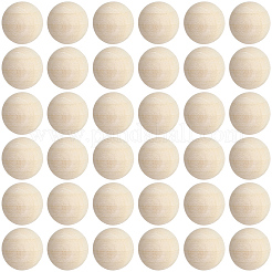 150 Uds cuentas de madera sin terminar&nbsp;WOOD-PA0001-83B