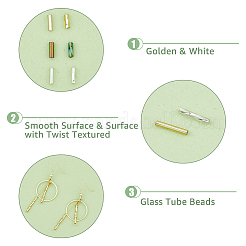 2928 шт. 6 вида стеклянных бусин SEED-FH0001-10