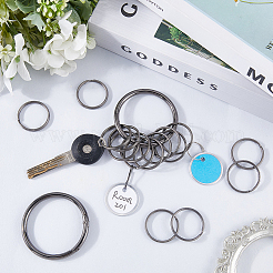 Железные застежки-брелки&nbsp;FIND-SP0003-72B