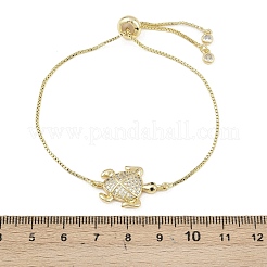 Браслеты-слайдеры Ocean 304 из нержавеющей стали с микропаве из кубических цирконий&nbsp;BJEW-K291-06G