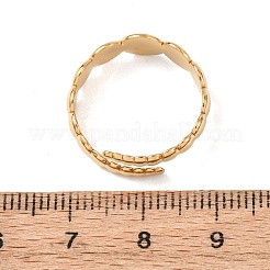 Открытые кольца манжеты из нержавеющей стали 304&nbsp;RJEW-P183-02G