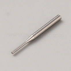 ハニカムセラミックはんだ付けボード用 316 外科用ステンレス鋼針  ステンレス鋼色  25x2mm&nbsp;AJEW-WH0515-09P