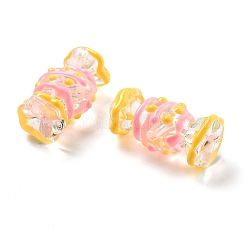 Прозрачные бусины из акриловой эмали&nbsp;OACR-P027-01B