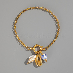 Браслеты с подвесками в океанском стиле из нержавеющей стали 304&nbsp;MV5180