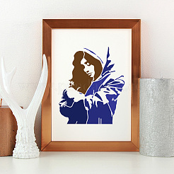 1 шт. трафареты для рисования домашних животных DIY-FG0005-25A