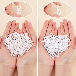 200шт 2 пластиковых крючка для карниза для штор&nbsp;KY-GF0001-29