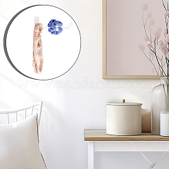 Акриловая настенная полка для хранения повязок на голову AJEW-WH0534-02