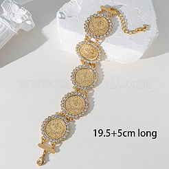 Браслеты-цепочки из сплава со стразами для женщин FS-WGAAA7D-02