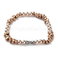 Браслеты из гальванического немагнитного гематита BJEW-G728-05