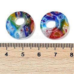 Стеклянные подвески миллефиори LAMP-G166-07