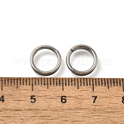 F136 титановые 2-х лесочные кольца для носа AJEW-D306-04P