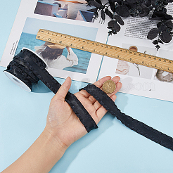 10 Yards Polyester-Plisseeband mit Rand zur Kleidungsdekoration&nbsp;DIY-FI0001-13A