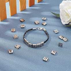 Квадратные скользящие подвески в виде букв из нержавеющей стали 201 STAS-L132-M