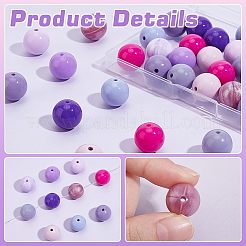 Фокальные бусины из пищевого силикона&nbsp;SIL-PH0001-29G