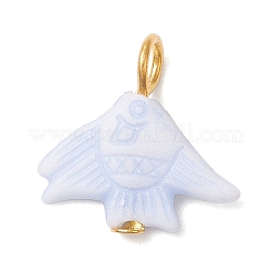 Подвески в форме рыбок из акрила в стиле ремесла&nbsp;PALLOY-JF03923-02