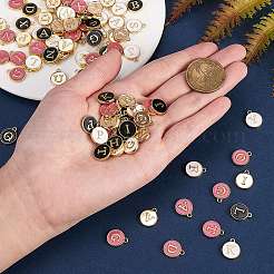 Сплав эмали подвески&nbsp;ENAM-SZ0001-06-RS