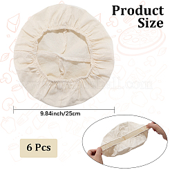 Многоразовая тканевая крышка для брожения хлеба&nbsp;AJEW-WH20070-031C