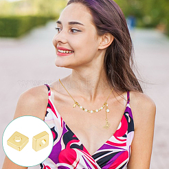 100 шт. Латунные дистанционные бусины&nbsp;KK-UN0002-08