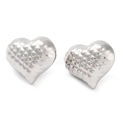 Серьги латунные гвоздики EJEW-K276-04P