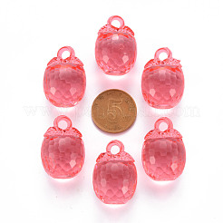 Осенняя тема прозрачные акриловые подвески&nbsp;TACR-T024-04B-910