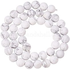 Матовые натуральные бусинки из голлива G-PH0028-8mm-01