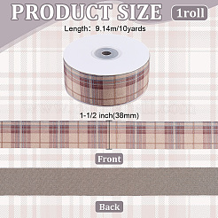 Polyester-Tartanband&nbsp;OCOR-WH0105-098A
