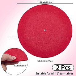 Almohadillas de fieltro para cd&nbsp;AJEW-WH20060-51H