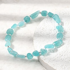 Pulseras de perlas naturales amazonita&nbsp;GG-CBA05D5-02A-07A