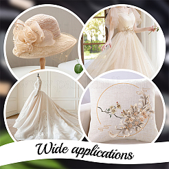 3d цветочный узор компьютерная вышивка аппликации PATC-WH0002-006