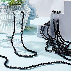 10 нити имитируют австрийские хрустальные биконические стеклянные бусины&nbsp;GLAA-HY0001-37C