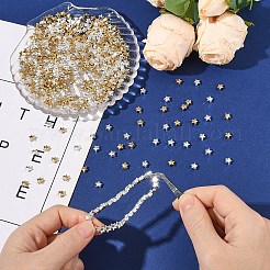 500шт 2 цвета пластиковые бусины ccb&nbsp;CCB-YW0001-65