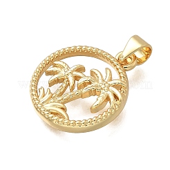 Латунные микро проложить кубического циркония подвески&nbsp;KK-D431-002G