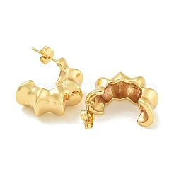 Серьги-гвоздики из нержавеющей стали 304 с вакуумным покрытием PVD для женщин&nbsp;EJEW-G401-07G