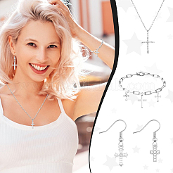 10 шт. 10 стиля латунных подвесок с микропаве из кубического циркония&nbsp;KK-GA0002-21P