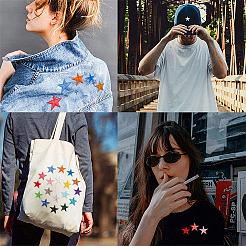 90 шт. 18 цвета компьютеризированная вышивка ткань утюгом / пришить патчи DIY-GF0006-49