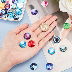 Кабошоны из стекла GGLA-AR0001-02A