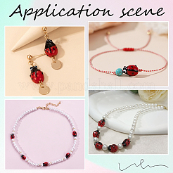 60шт бусины лэмпворк ручной работы нити LAMP-LT0001-02