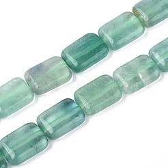 Естественный зеленый флюорит бисер нитей G-T142-63