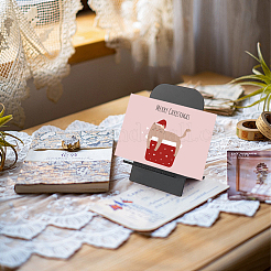 Акриловые наклонные стенды для открыток&nbsp;ODIS-WH0078-86B