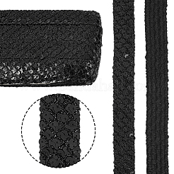 12.5 ярд эластичной отделки из полиэстера с блестками&nbsp;OCOR-AR0001-75B