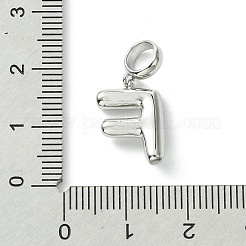 Покрытие стойки латунь с АБС-пластиком жемчуг европейские подвески KK-G501-02F-P