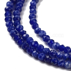 Природный содалит бисер нитей&nbsp;LS-G-B088-C04-02